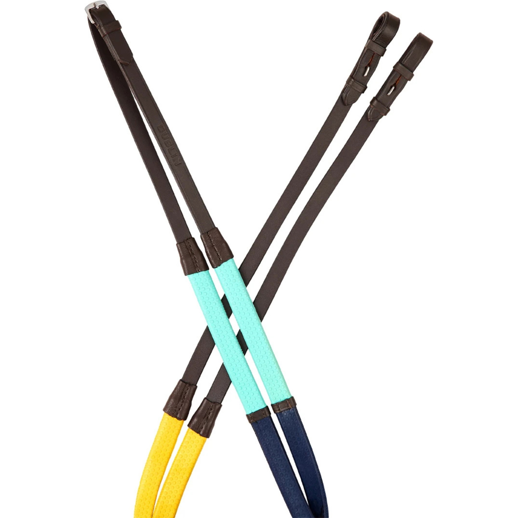 2026 Dublin Rainbow Reins 1031512 - Brown / Multi